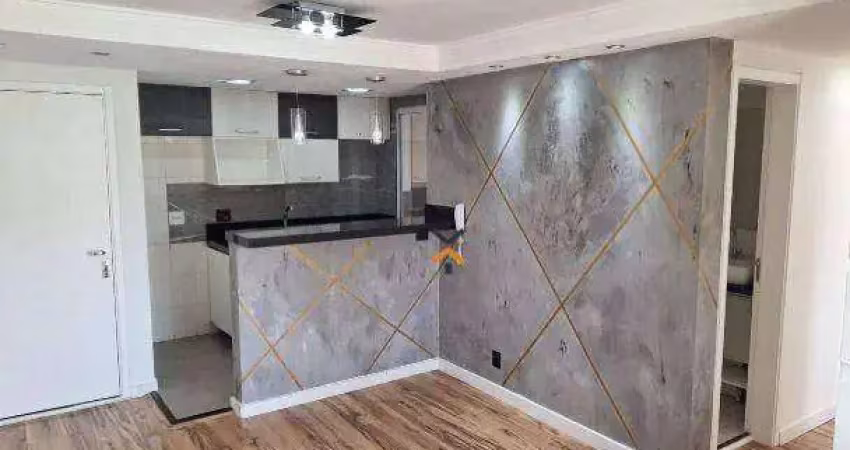 Apartamento com 3 dormitórios para alugar, 68 m² por R$ 3.226,00/mês - Ferrazópolis - São Bernardo do Campo/SP