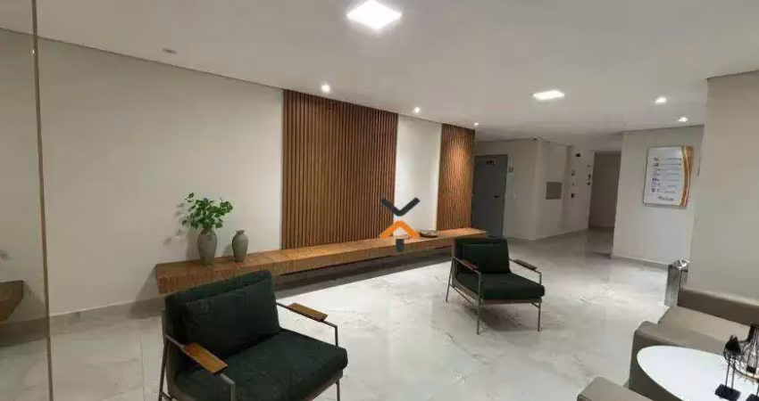 Apartamento com 2 dormitórios para alugar, 59 m² por r$ 3.060,62/mês - vila são pedro - santo andré/sp