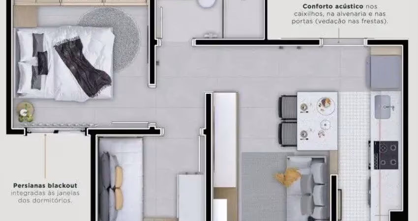 Apartamento com 2 quartos à venda na Rua Galeão Carvalhal, Jardim Bela Vista, Santo André