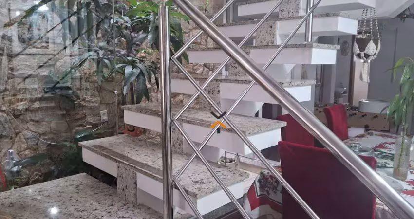 Sobrado com 4 dormitórios à venda, 310 m² por r$ 1.490.000,00 - vila assunção - santo andré/sp