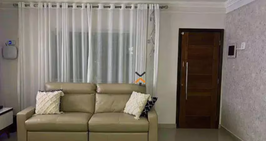 Sobrado com 2 dormitórios à venda, 225 m² por r$ 840.000,00 - jardim las vegas - santo andré/sp