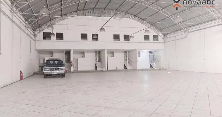 Galpão para alugar, 700 m² por r$ 20.600,00/mês - vila pires - santo andré/sp