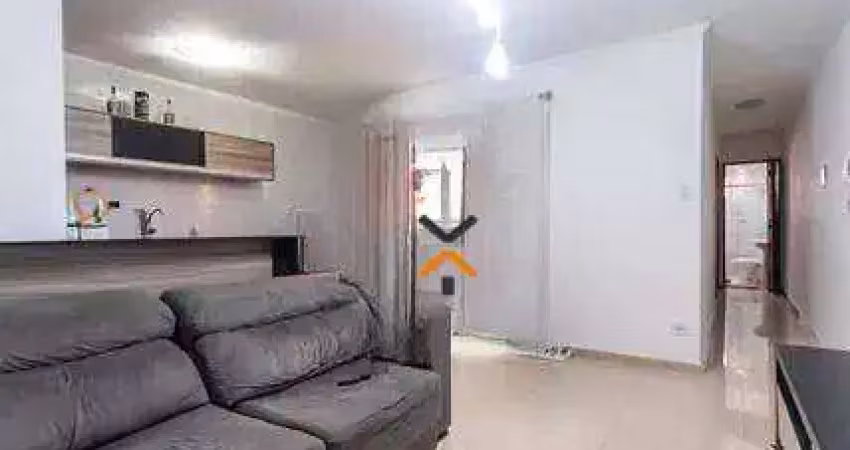 Cobertura com 2 dormitórios à venda, 94 m² por r$ 295.000,00 - vila guaraciaba - santo andré/sp