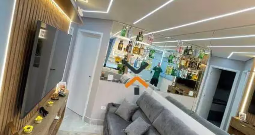 Cobertura com 2 dormitórios à venda, 87 m² por r$ 689.000,00 - campestre - santo andré/sp