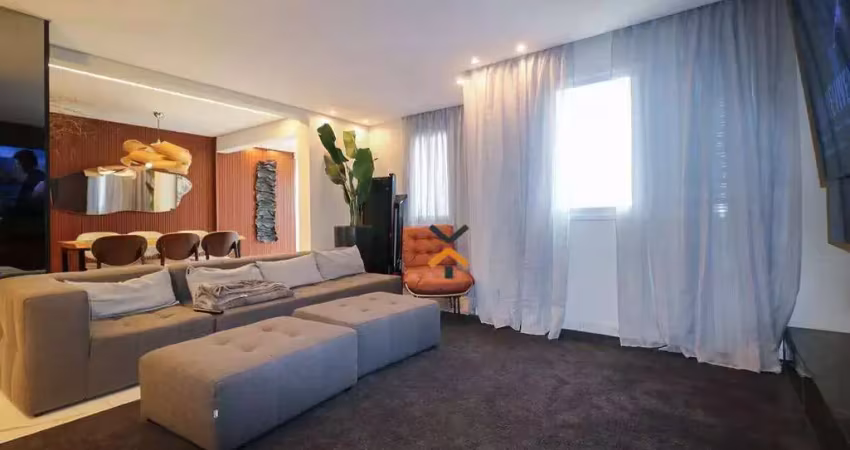Apartamento duplex com 2 dormitórios à venda, 126 m² por r$ 1.350.000,00 - centro - são caetano do sul/sp