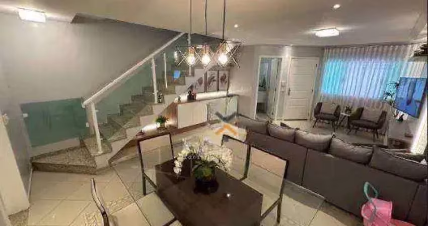 Sobrado com 3 dormitórios à venda, 178 m² por r$ 1.190.000,00 - vila alpina - santo andré/sp