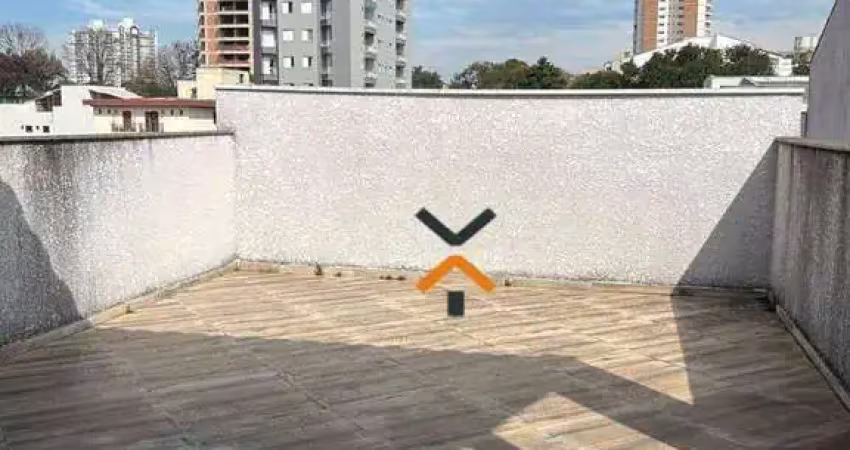 Cobertura com 2 dormitórios à venda, 96 m² por r$ 530.000,00 - jardim bela vista - santo andré/sp