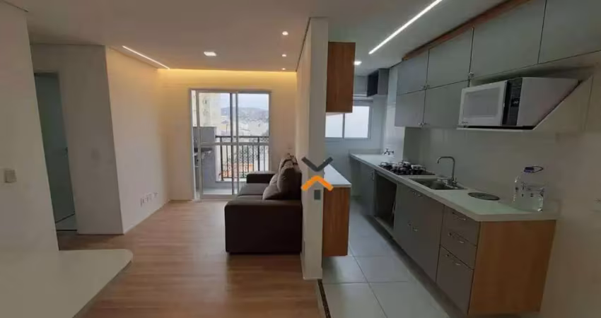 Apartamento com 2 dormitórios para alugar, 48 m² por r$ 3.105,00/mês - vila joão basso - são bernardo do campo/sp