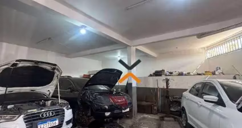 Galpão para alugar, 120 m² por r$ 5.580,00/mês - utinga - santo andré/sp