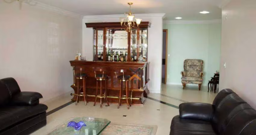 Apartamento com 4 dormitórios à venda, 215 m² por r$ 2.100.000,00 - jardim - santo andré/sp