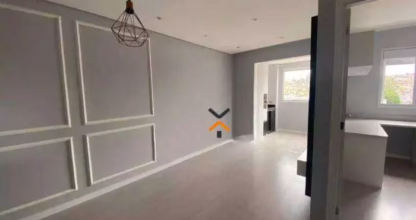 Apartamento com 2 dormitórios para alugar, 59 m² por r$ 3.380,00/mês - vila tibiriçá - santo andré/sp