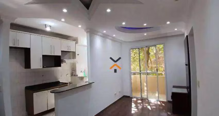 Apartamento com 2 dormitórios para alugar, 57 m² por r$ 2.615,00/mês - vila gonçalves - são bernardo do campo/sp