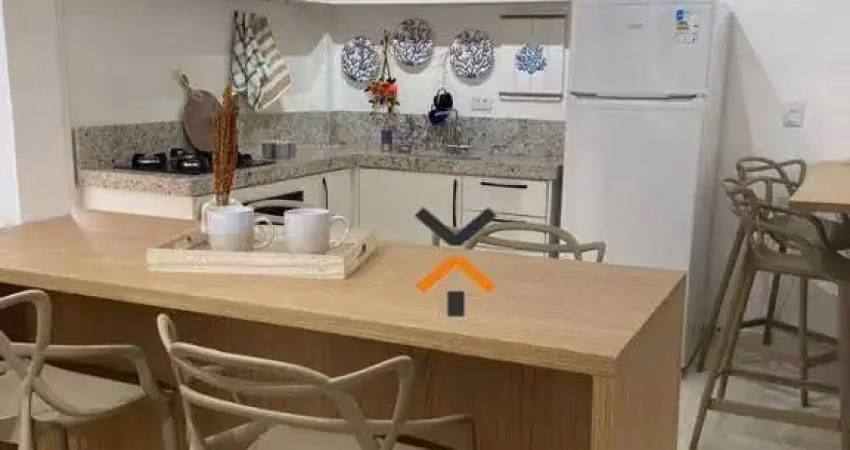 Apartamento com 2 dormitórios à venda, 54 m² por r$ 370.000,00 - tupi - praia grande/sp