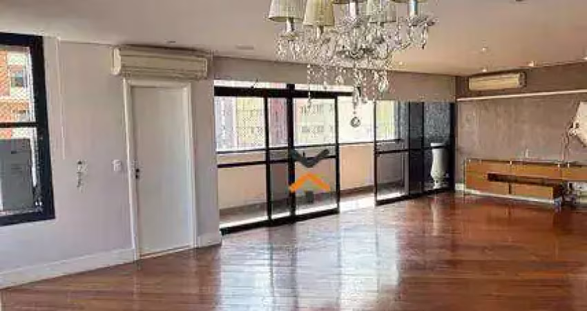 Apartamento com 4 dormitórios para alugar, 270 m² por r$ 13.500,00/mês - jardim - santo andré/sp