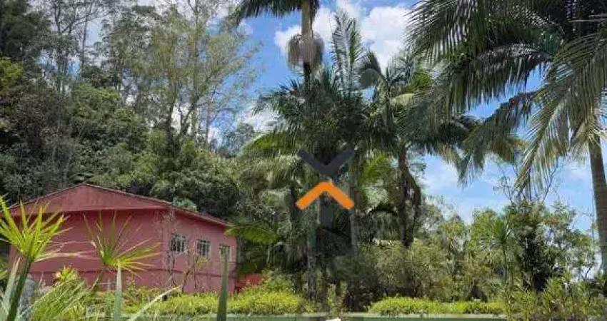 Chácara com 5 dormitórios à venda, 4205 m² por r$ 3.360.000,00 - vila balneária - são bernardo do campo/sp