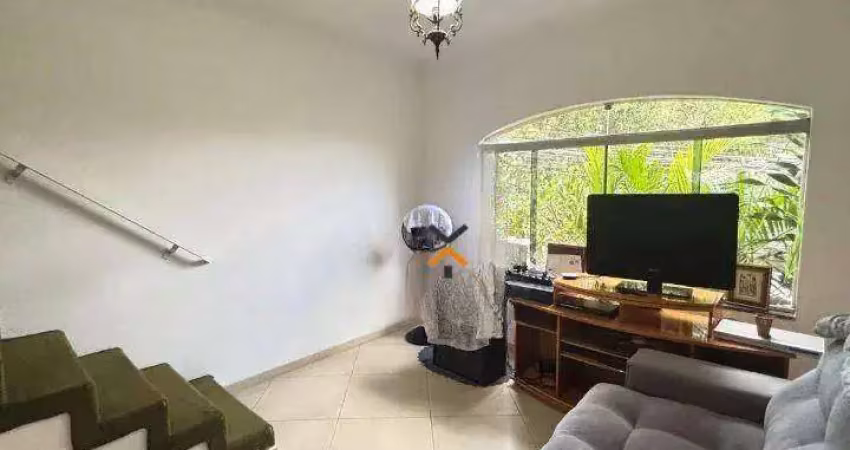 Sobrado com 3 dormitórios à venda, 196 m² por r$ 460.000,00 - parque novo oratório - santo andré/sp