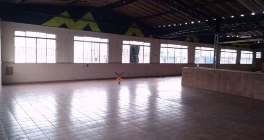 Salão para alugar, 765 m² por r$ 32.890,00/mês - demarchi - são bernardo do campo/sp