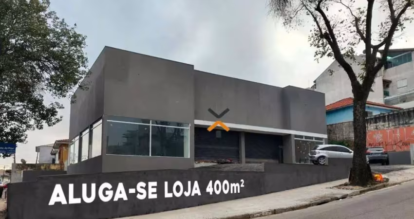 Loja para alugar, 396 m² por r$ 35.900,01/mês - vila scarpelli - santo andré/sp