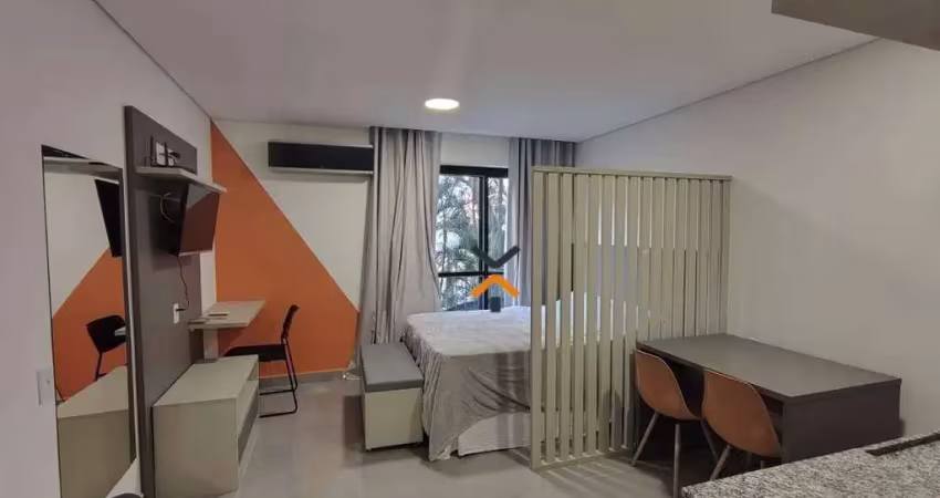 Loft com 1 dormitório para alugar, 27 m² por r$ 3.380/mês - chácara inglesa - são bernardo do campo/sp