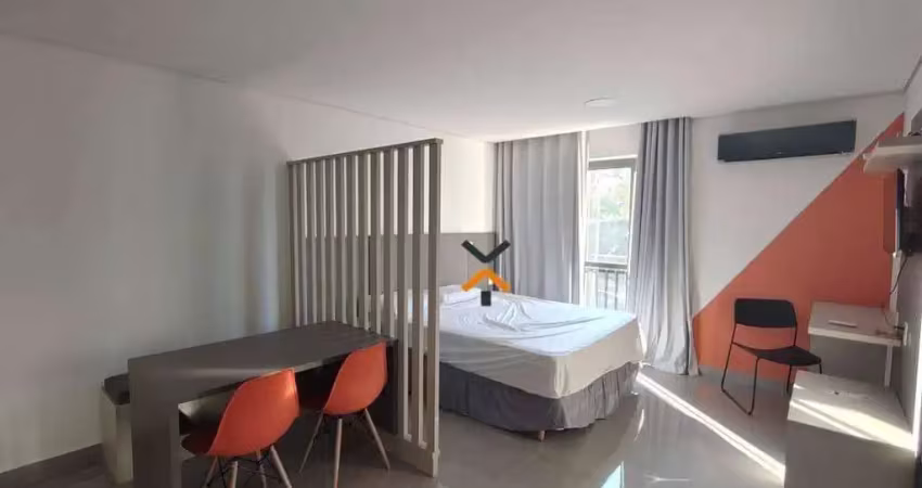 Loft com 1 dormitório para alugar, 27 m² por r$ 3.380/mês - chácara inglesa - são bernardo do campo/sp