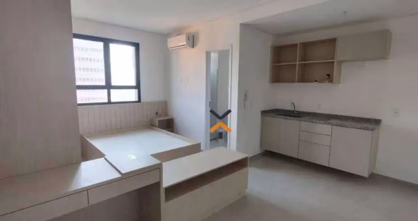 Loft com 1 dormitório para alugar, 24 m² por r$ 2.762/mês - centro - são bernardo do campo/sp