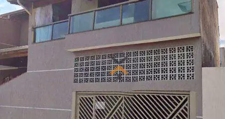 Casa com 2 dormitórios para alugar, 120 m² por r$ 2.800,00/mês - jardim rina - santo andré/sp