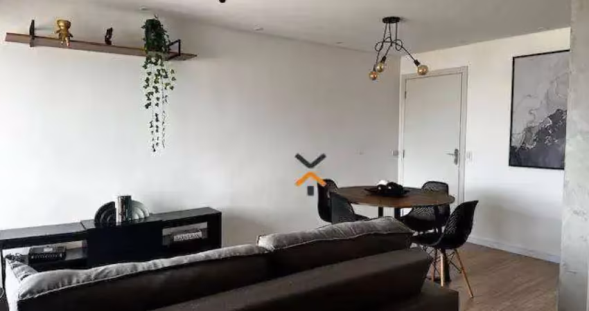 Apartamento com 1 dormitório à venda, 58 m² por r$ 580.000,00 - vila santa teresa - santo andré/sp