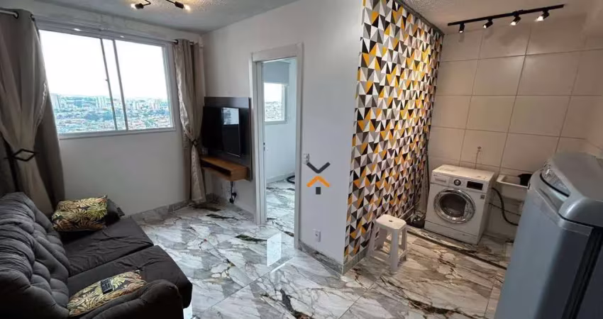 Apartamento com 2 dormitórios para alugar, 35 m² por r$ 2.657,43/mês - santa maria - santo andré/sp