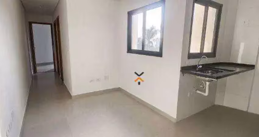 Cobertura com 2 dormitórios, 93 m² - venda por r$ 639.000,00 ou aluguel por r$ 3.050,00/mês - vila scarpelli - santo andré/sp