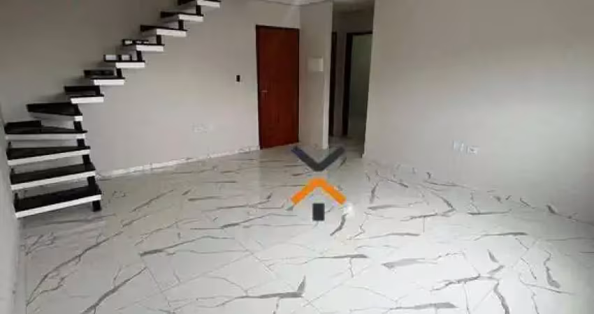 Cobertura com 2 dormitórios à venda, 82 m² por r$ 500.000,00 - jardim guarará - santo andré/sp