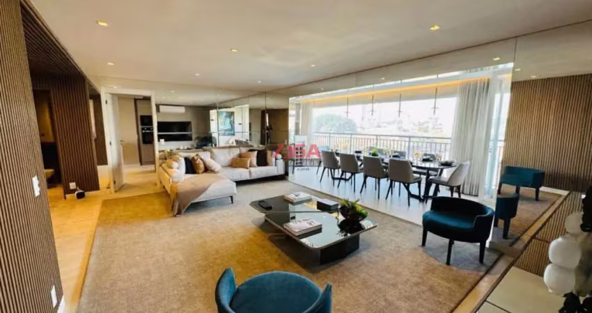 Apartamento para venda no condominio isla, cyrela com 136m², 4 dormitórios, 2 vagas