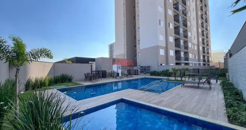 Excelente oportunidade! Apartamento à venda em Hortolândia-SP, Vila São Francisco: 2 quartos, 1 suíte, 2 salas, 2 banheiros, 1 vaga, 55,89m².
