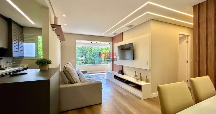 Excelente oportunidade! Apartamento à venda no Villa Real de Sabará, na Vila Emir, com 2 quartos, 1 suíte, 2 salas, 2 vagas de garagem, 68m².