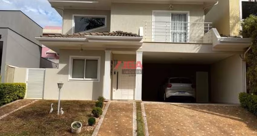 Sobrado de Luxo em Condomínio Jacarandás : 4 Quartos, 3 Suítes, 5 Banheiros - Paulínia-SP, Betel - 224m² - Venda