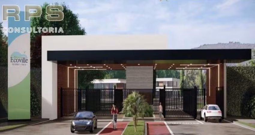 Apresentamos o Residencial Ecoville, Condomínio fechado de alto padrão. À 500 mts da Alameda Lucas Nogueira Garcez em Atibaia.