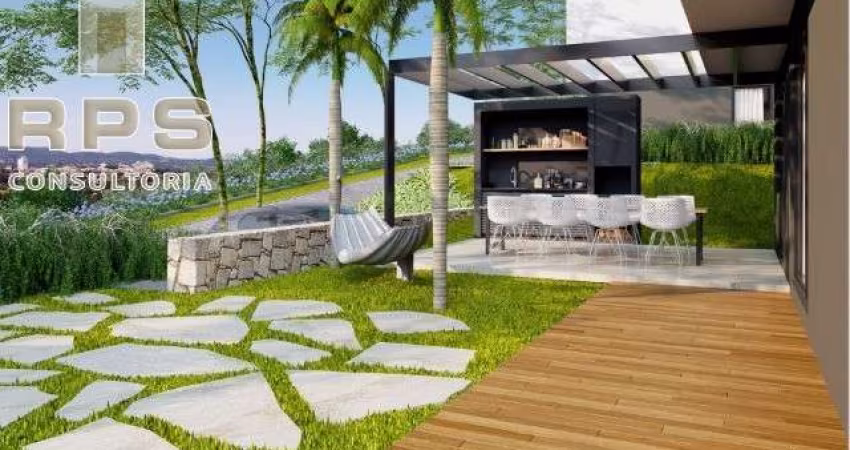 Casa no condomínio La Reserva em Atibaia, e quartos sendo suíte, 2 vagas de garagem, quintal, vista de tirar o fôlego, dentro da cidade!