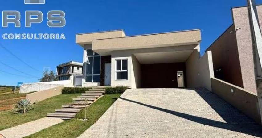Casa térrea no Lagos de Jarinu, 3 dormitórios sendo uma suíte e demi suíte, escritório, salas e cozinha conceito aberto, área gourmet com piscina
