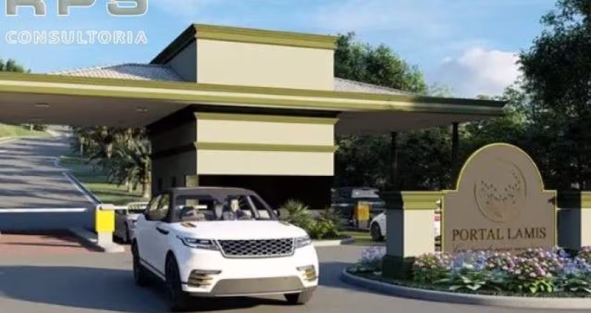 Terreno com 300 m²  Portal Lamis  Único empreendimento residencial da região com infraestrutura completa: Água potável Tratamento de esgoto