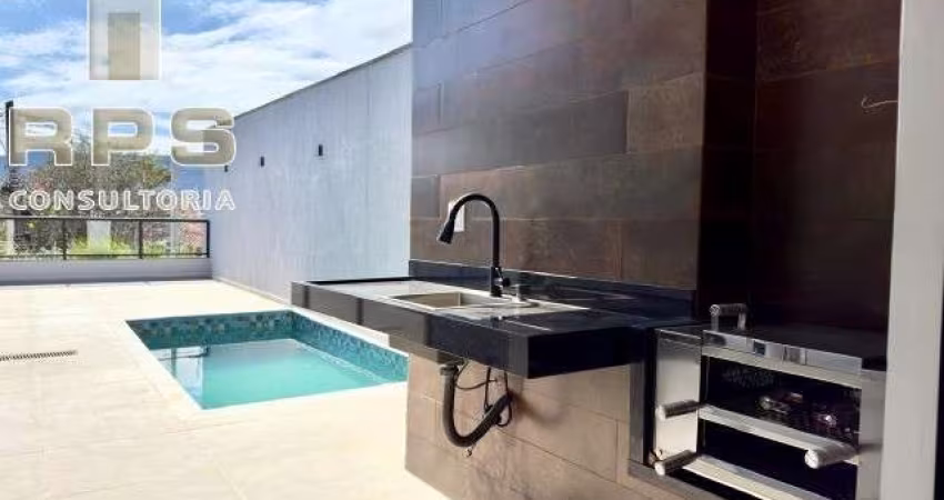 Casa no Jardim do Lago , 03 suites , cozinha integrada ,área gourmet com churrasqueira e piscina aquecida, 04 vagas de garagem , energia fotovoltaica