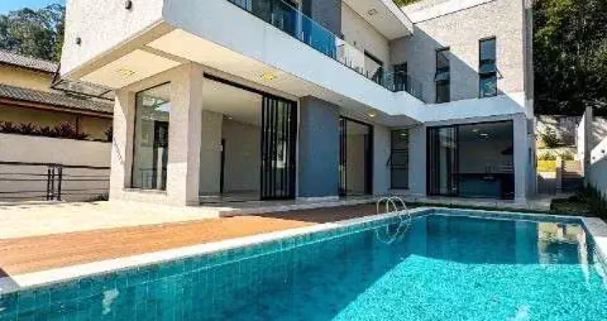 Casa no condomínio quintas da boa vista em atibaia , com 279,93 m² , 03 suites , todas com closet , suite master com pia dupla , mini biblioteca