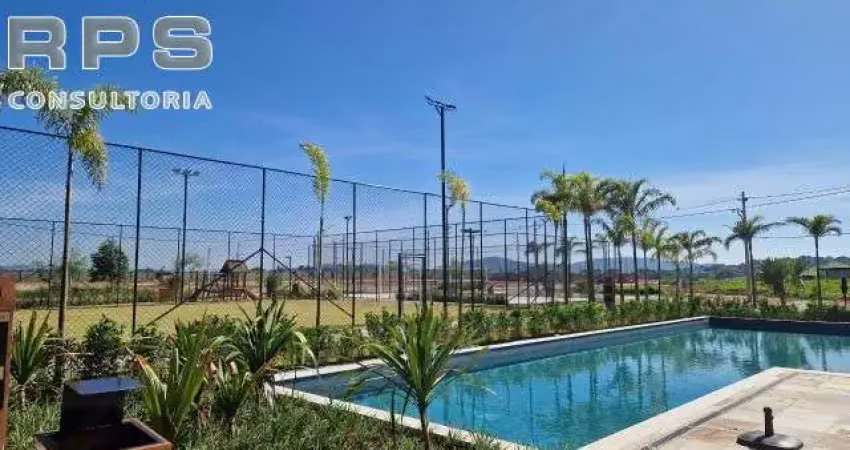 Terreno de 372m² no condomínio vista da serra em atibaia, 12,8m² de frente, lazer completo, topografia totalmente plana e 3 minutos  centro atibaia!