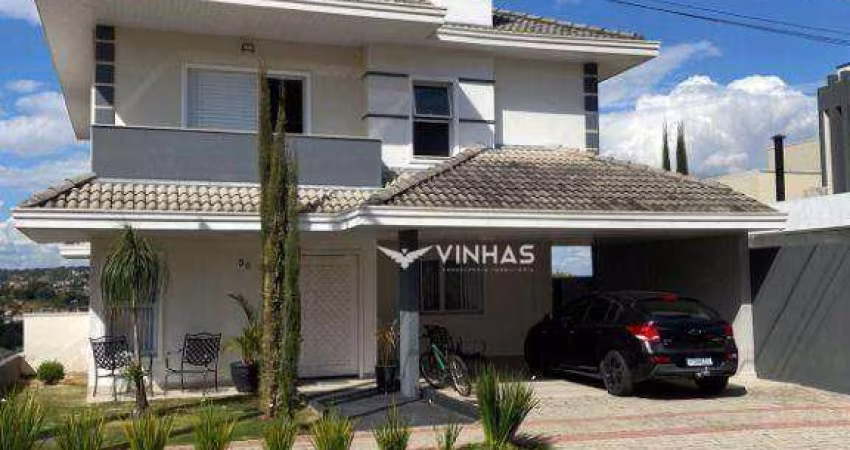 Sobrado com 4 dormitórios à venda, 252 m² por R$ 1.600.000,00 - Condomínio Residencial Mantiqueira - São José dos Campos/SP