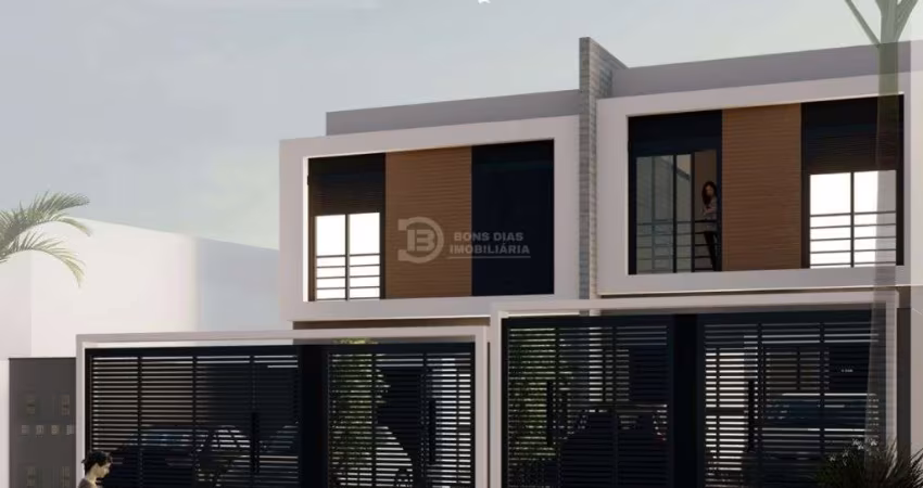 Sobrado Sobrado em fase inicial de construção - à venda - 2 suítes e 1 vaga de garagem - Vila Paranaguá