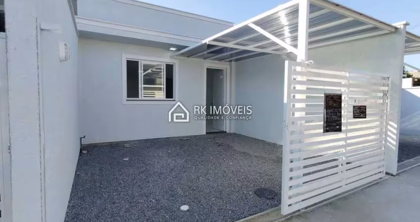Casa térrea NOVA com 02 dormitórios sendo 01 suíte