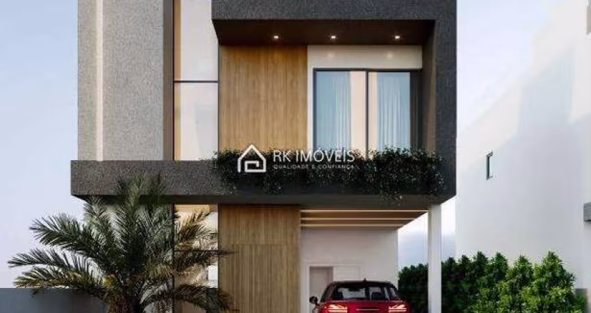 Belíssima casa em alto padrão com arquitetura contemporânea.