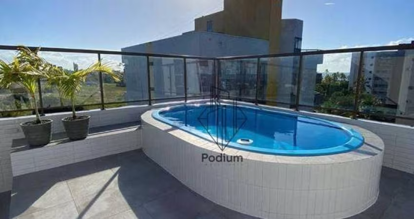 Apartamento com varanda/ sacada excelente localização a 480m da praia de Internares - AP1744