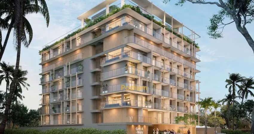 Flats térreo com área privativa em i a 200m da praia de Tambaú - FL0275