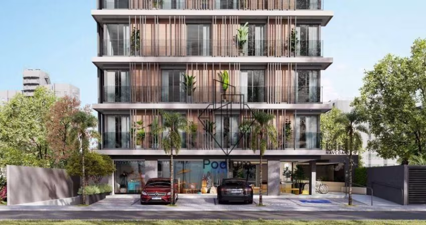 Flats térreo  com área privativa e excelente localização a 250m da praia de Tambaú - FL0406