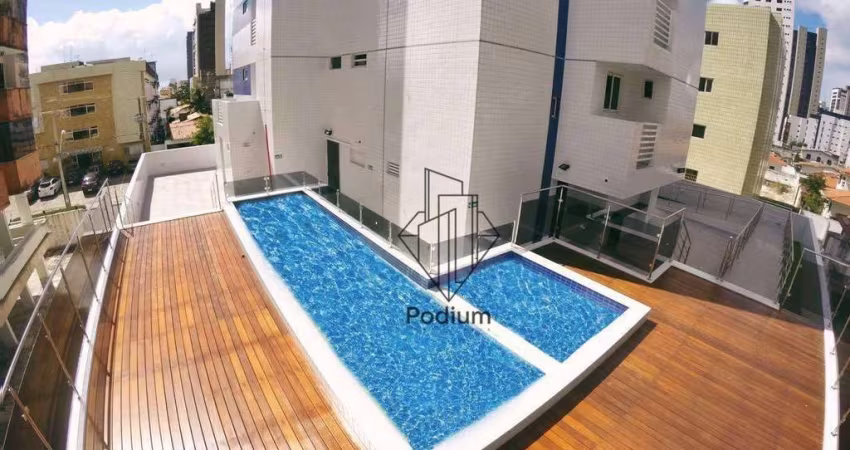 Apartamento com varanda/ sacada e projetados  no bairro de Manaíra - AP2198