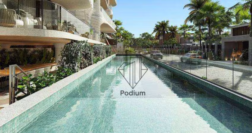 Apartamentos com varanda/sacada a 82 metros da praia de Camboinha/Cabedelo. -AP1526.